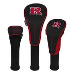 Team Effort Rutgers Scarlet Knights Set of Three Headcovers - Thumbnail 1 of 4
