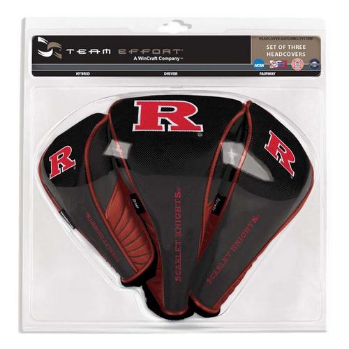 Team Effort Rutgers Scarlet Knights Set of Three Headcovers - Primary Image