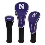 Team Effort Northwestern Wildcats Set of Three Headcovers - Thumbnail 1 of 4