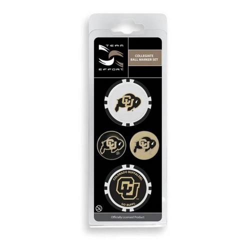 Team Effort Colorado Buffaloes Ball Marker Set - Primary Image