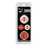 Team Effort Iowa State Cyclones Ball Marker Set - Thumbnail 1 of 2