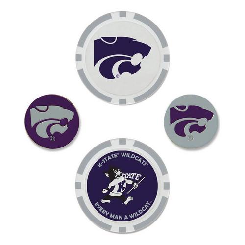 Team Effort Kansas State Wildcats Ball Marker Set - Primary Image