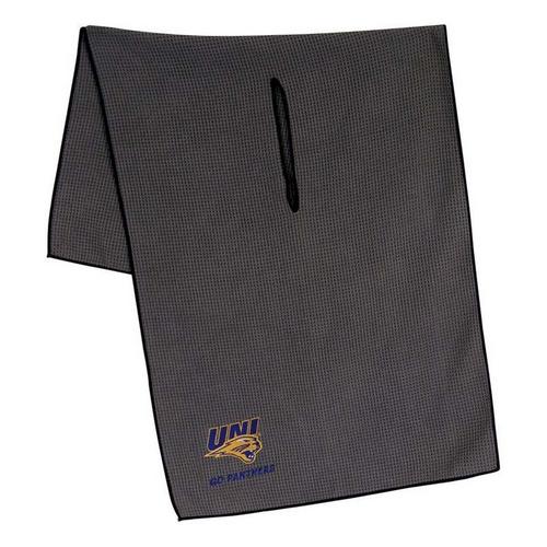 Team Effort Northern Iowa Panthers Waffle Microfiber Golf Towel - Primary Image