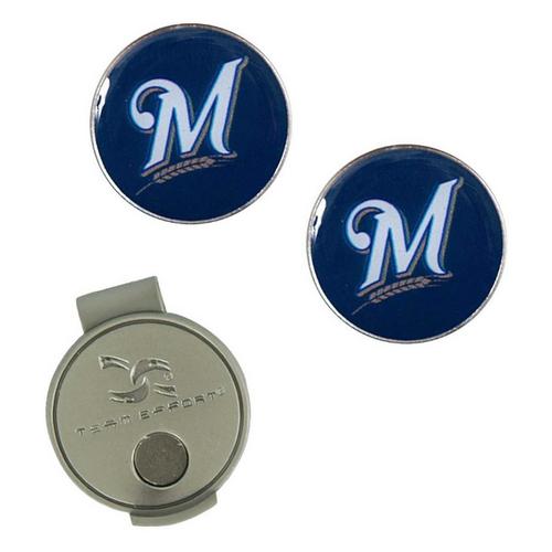 Team Effort Milwaukee Brewers Hat Clip and Markers - Primary Image