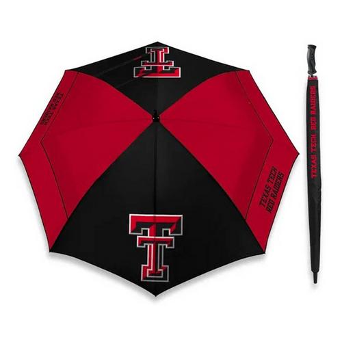 Team Effort Texas Tech Red Raiders 62" WindSheer Lite Umbrella - Primary Image