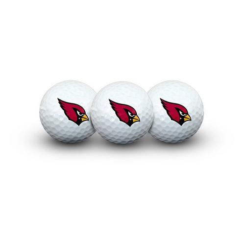 Team Effort Arizona Cardinals Golf Ball Pack of 3 - Primary Image