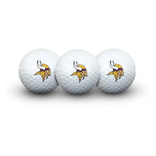 Team Effort Minnesota Vikings 3 Pack Golf Balls - Primary Image