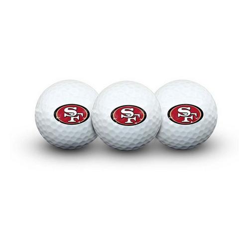 Team Effort San Francisco 49ers 3 Pack Golf Balls - Primary Image