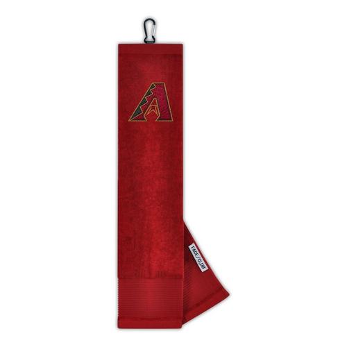 Team Effort Arizona Diamondbacks Face/Club Tri-Fold Embroidered Towel - Primary Image