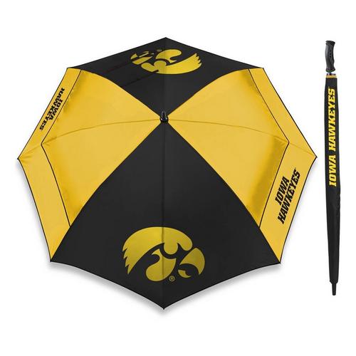 Team Effort Iowa Hawkeyes 62" WindSheer Lite Umbrella - Primary Image