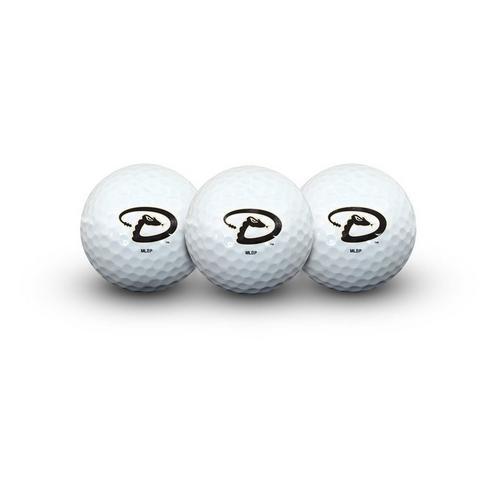 Team Effort Arizona Diamondbacks Golf Ball Pack of 3 - Primary Image