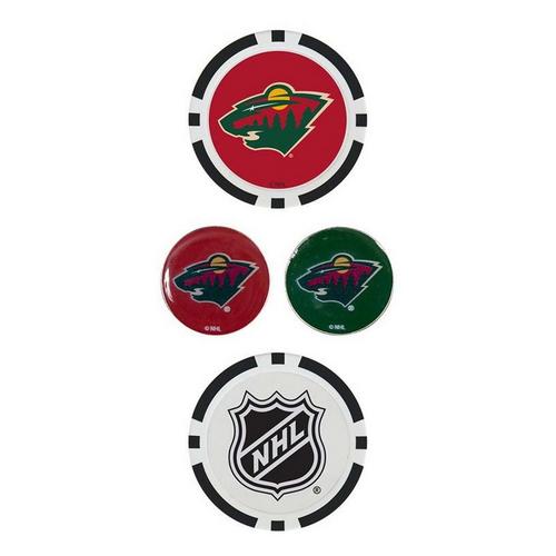 Team Effort Minnesota Wild Ball Marker Set - Primary Image