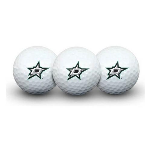 Team Effort Dallas Stars 3-Pack Golf Balls - Primary Image