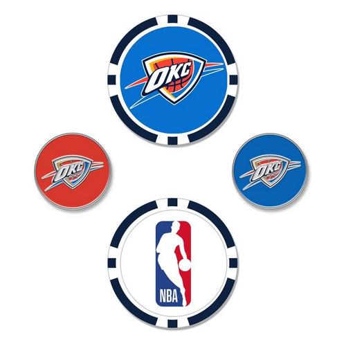 Team Effort Oklahoma City Thunder Ball Marker Set - Primary Image