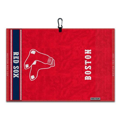 Team Effort Boston Red Sox Jacquard Golf Towel - Primary Image
