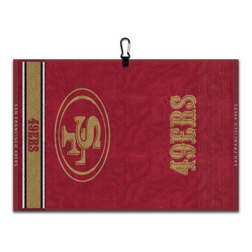 Team Effort San Francisco 49ers Jacquard Golf Towel - Primary Image