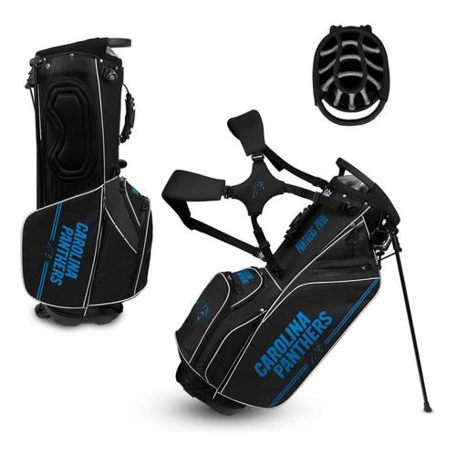 Team Effort Carolina Panthers Caddie Carry Hybrid Golf Bag - Primary Image