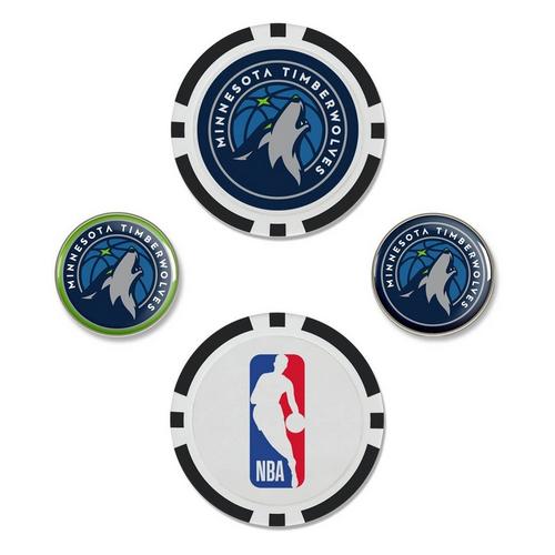 Team Effort Minnesota Timberwolves Ball Marker Set - Primary Image