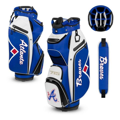 Team Effort Atlanta Braves Bucket III Cart Golf Bag - Primary Image