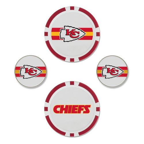 Team Effort Vault Kansas City Chiefs Ball Marker Set - Primary Image