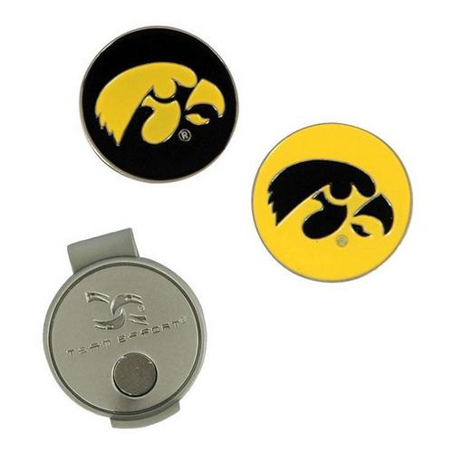 Team Effort Iowa Hawkeyes Hat Clip and Markers - Primary Image