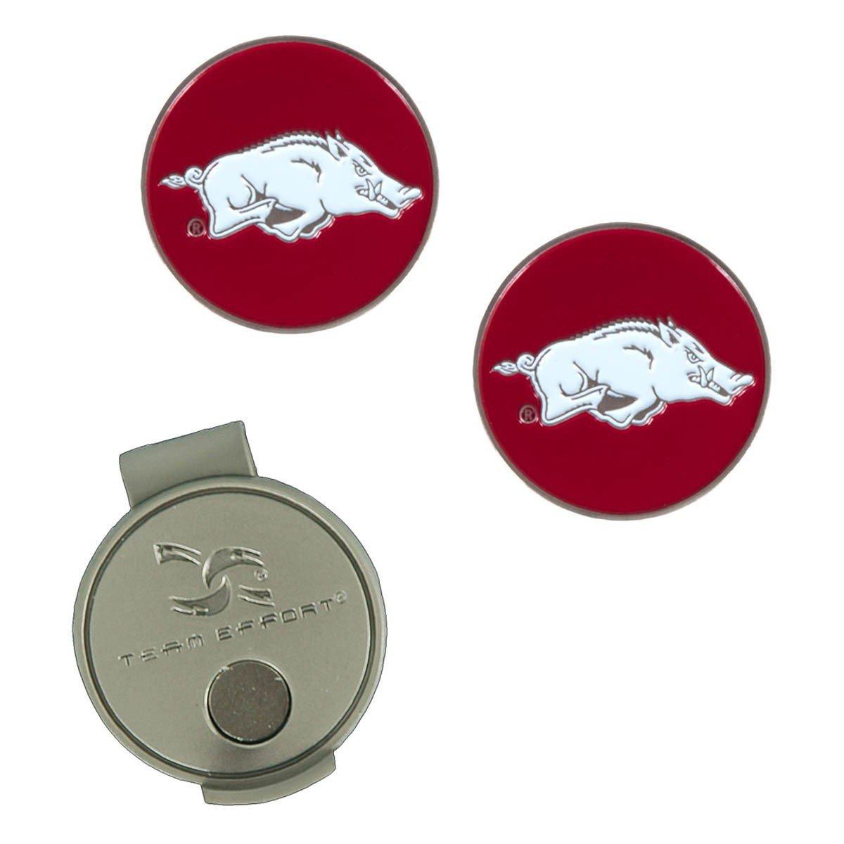 Team Effort Arkansas Razorbacks Hat Clip