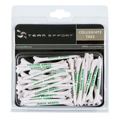 Team Effort North Dakota Fighting Hawks 40 Pack Golf Tees - Primary Image