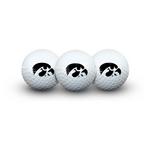 Team Effort Iowa Hawkeyes 3 Pack Golf Balls - Thumbnail 1 of 2