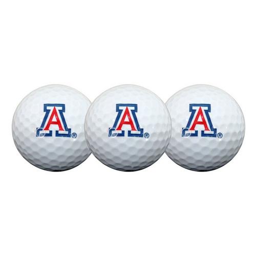 Team Effort Arizona Wildcats Golf Ball Pack of 3 - Primary Image