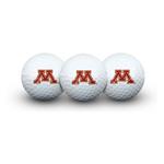 Team Effort Minnesota Golden Gophers 3 Pack Golf Balls - Thumbnail 1 of 2