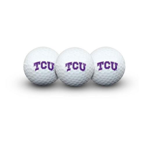 Team Effort TCU Horned Frogs 3 Pack Golf Balls - Primary Image