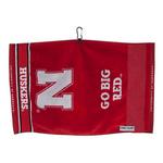 Team Effort Nebraska Cornhuskers Jacquard Golf Towel - Thumbnail 1 of 2