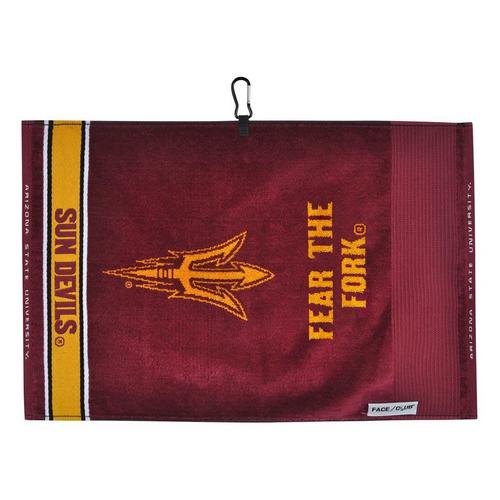 Team Effort Arizona State Sun Devils Face/Club Jacquard Towel - Primary Image