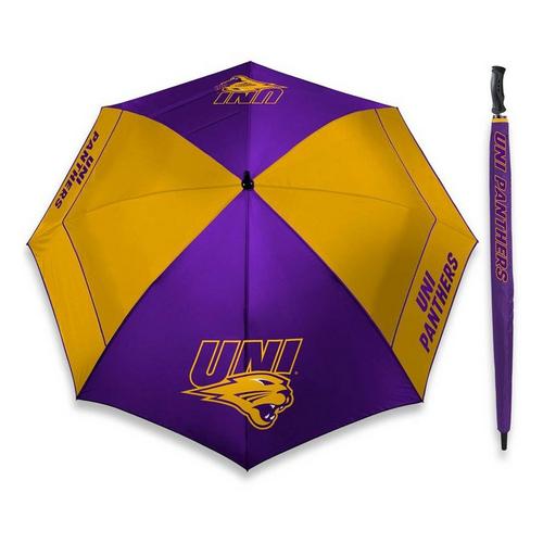 Team Effort Northern Iowa Panthers 62" WindSheer Lite Umbrella - Primary Image