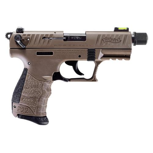 Walther P22Q Tactical 22 Long Rifle Pistol - Primary Image
