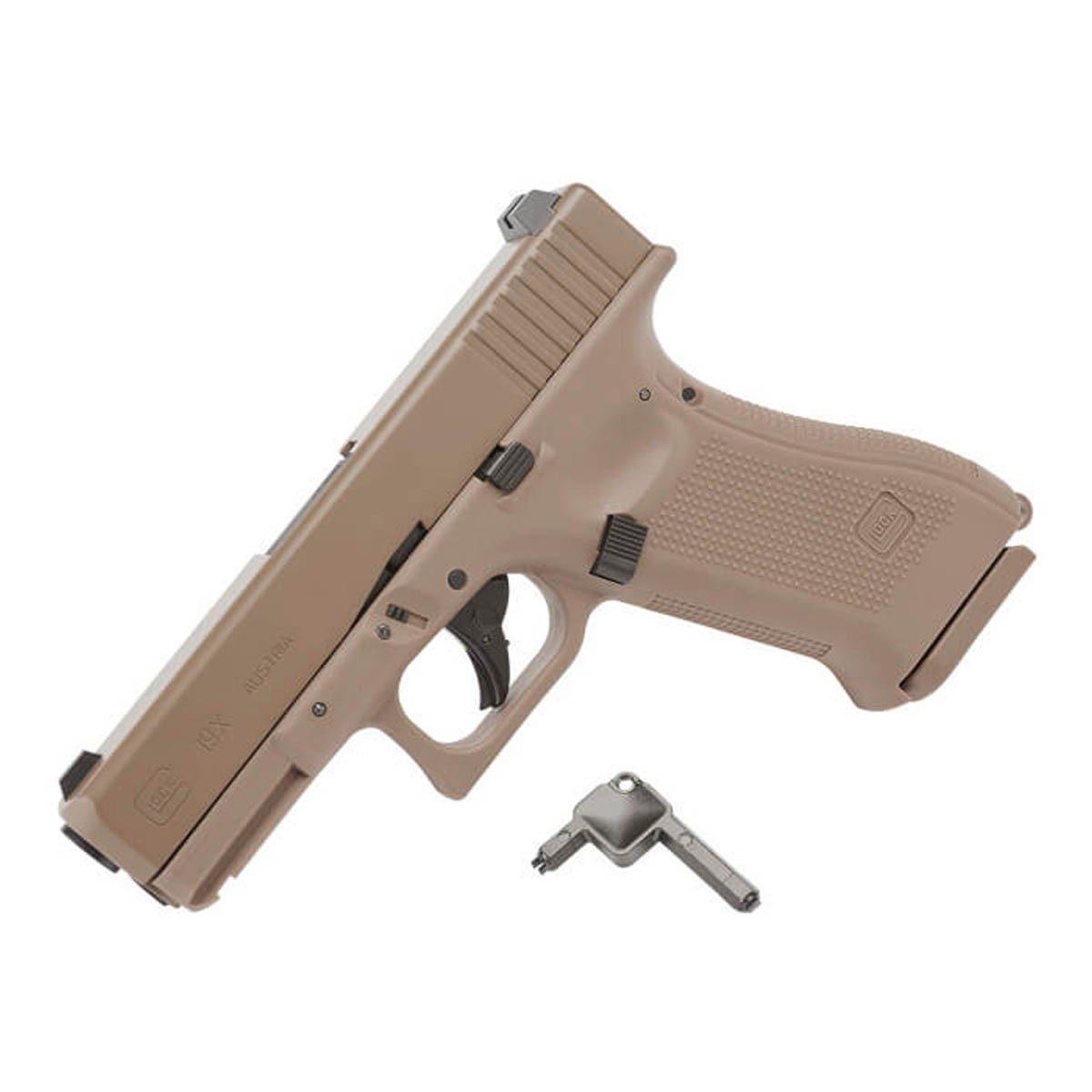 Umarex Glock 19 Gen 3 CO2 BB Gun – Full Metal, Non-Blowback, .177 Caliber (2255200)