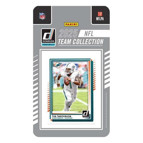 2025 Donruss NFL Miami Dolphins Team Trading Card Set - Primary Image