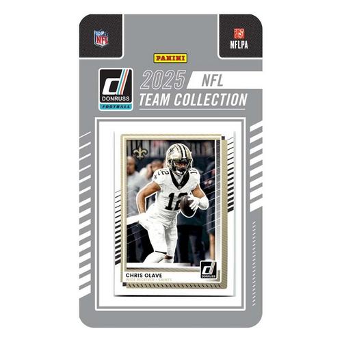 2025 Donruss NFL New Orleans Saints Team Trading Card Set - Primary Image