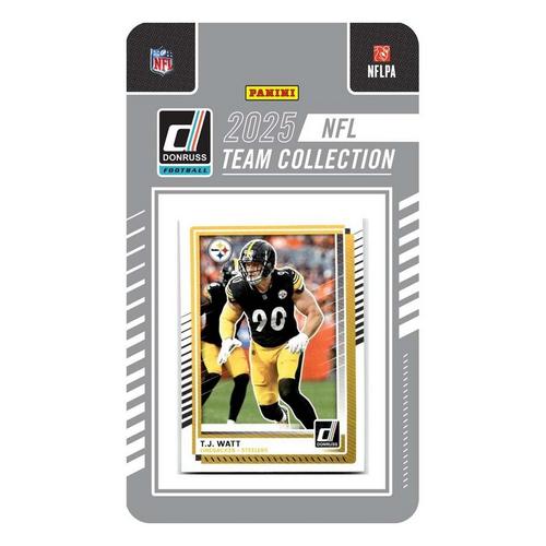 2025 Donruss NFL Pittsburgh Steelers Team Trading Card Set - Primary Image