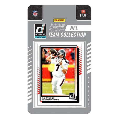 2025 Donruss NFL Houston Texans Team Trading Card Set - Primary Image