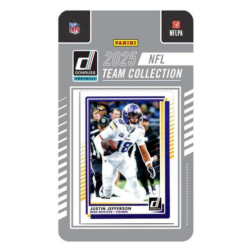 2025 Donruss NFL Minnesota Vikings Team Trading Card Set - Primary Image