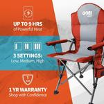 GOBI Heat Terrain Heated Camping Chair - Thumbnail 2 of 3