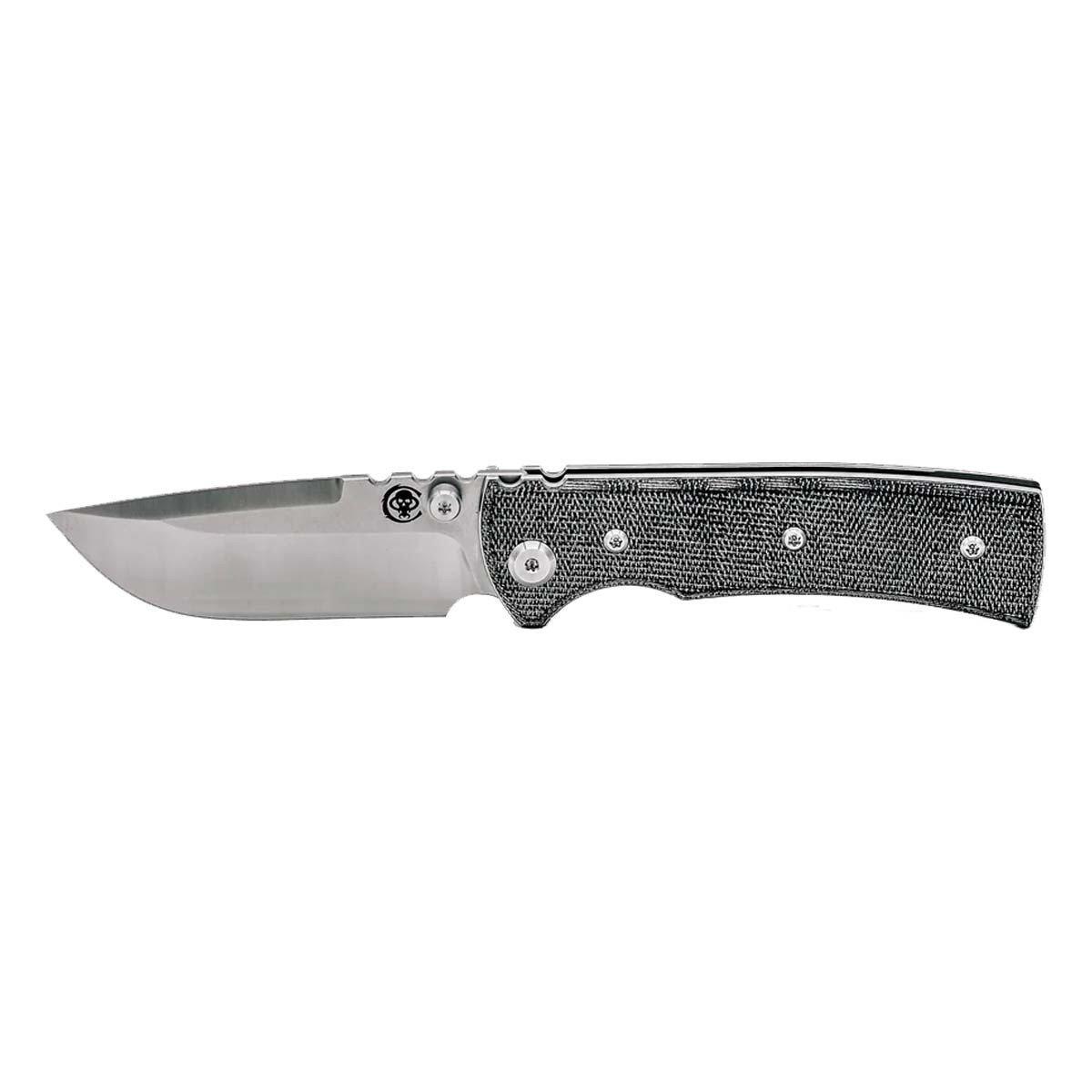 Chaves Knives Blue Label Redencion Street Satin Drop Point Folding Pocket Knife - Chaves Knives