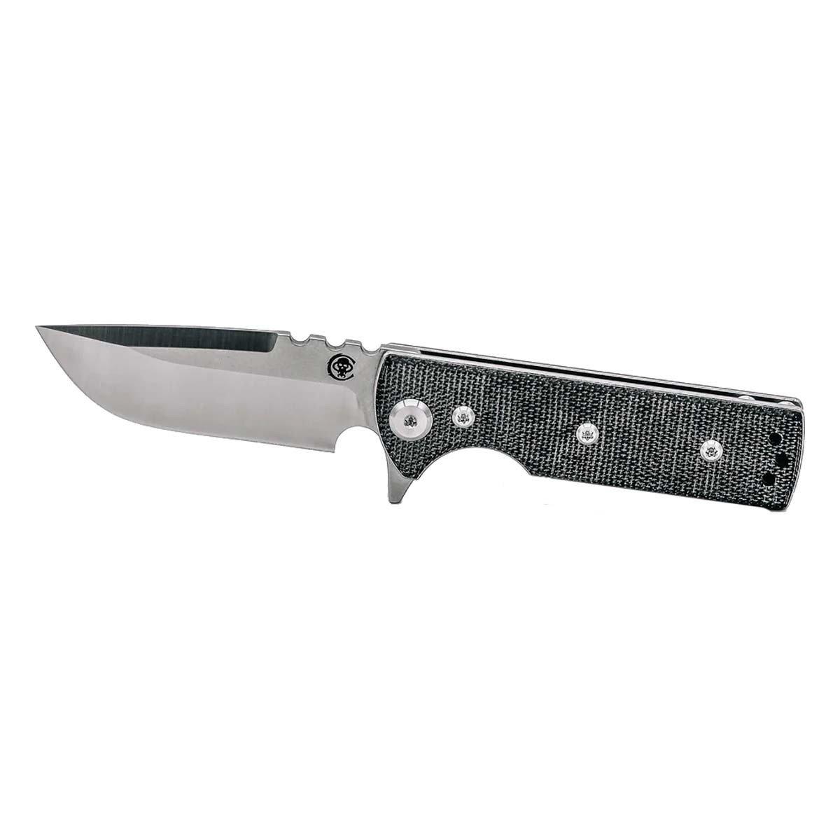Chaves Knives Blue Label Redencion TAK Satin Drop Point Folding Pocket Knife - Chaves Knives