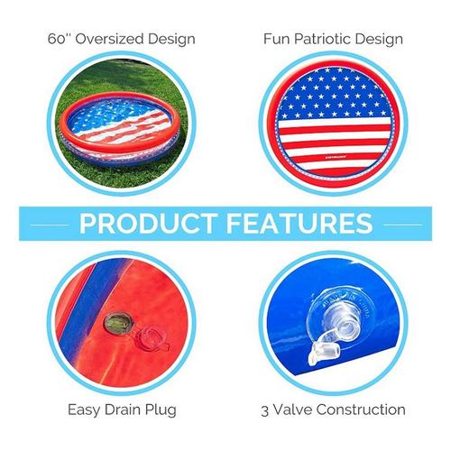 Swimline Americana 3 Ring Pool - Primary Image