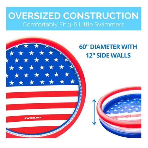 Swimline Americana 3 Ring Pool - Primary Image