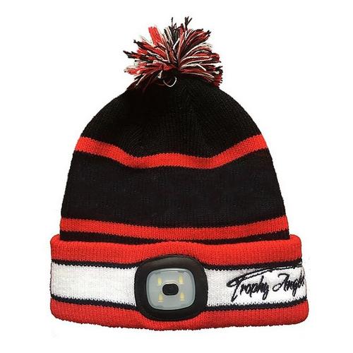 Trophy Angler Rechargeable LED POM Knit Beanie - Primary Image