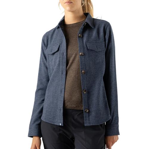 Women's rabbit High Country Wool Long Sleeve Button Up Shirt - Primary Image