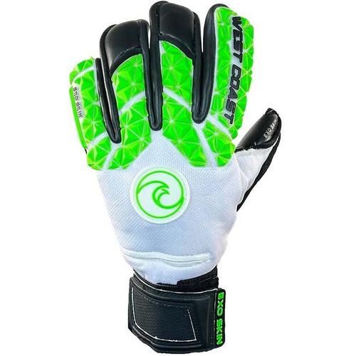 West Coast Goalkeeping Quantum EXO Toxic Goalkeeper Gloves - Primary Image