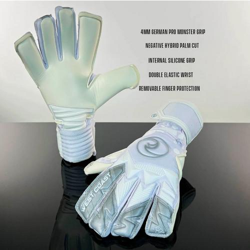 West Coast Goalkeeping Phantom Platinum Goalkeeper Gloves - Primary Image